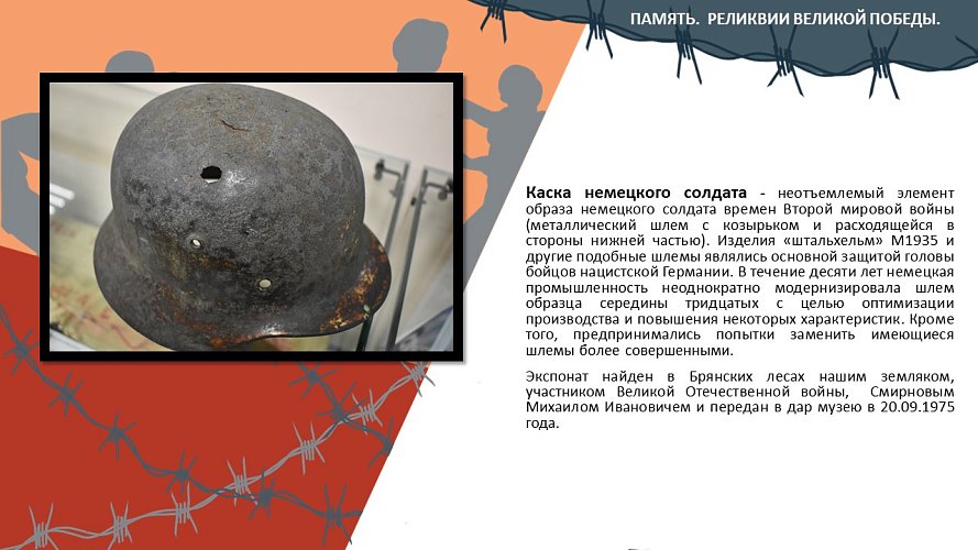 «Память. Реликвии Великой Победы.»